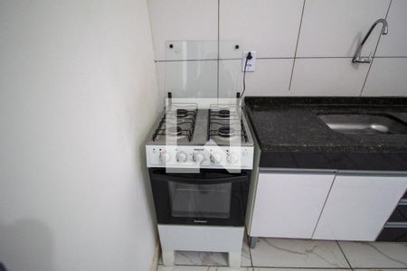 Cozinha de kitnet/studio para alugar com 1 quarto, 30m² em Parque das Laranjeiras, Sorocaba