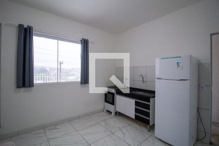 Cozinha de kitnet/studio para alugar com 1 quarto, 30m² em Parque das Laranjeiras, Sorocaba