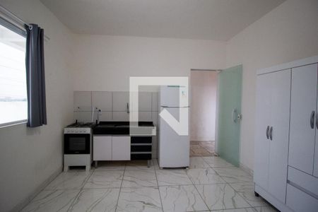 Cozinha de kitnet/studio para alugar com 1 quarto, 30m² em Parque das Laranjeiras, Sorocaba