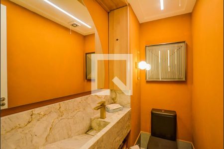 Lavabo de apartamento à venda com 3 quartos, 125m² em Vila Assunção, Santo André