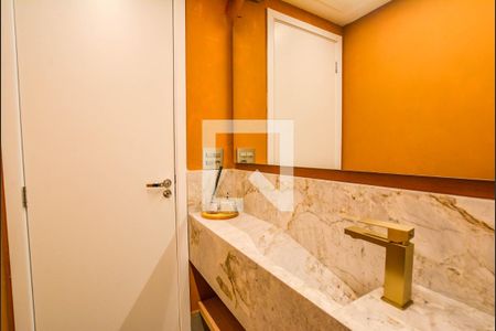 Lavabo de apartamento à venda com 3 quartos, 125m² em Vila Assunção, Santo André