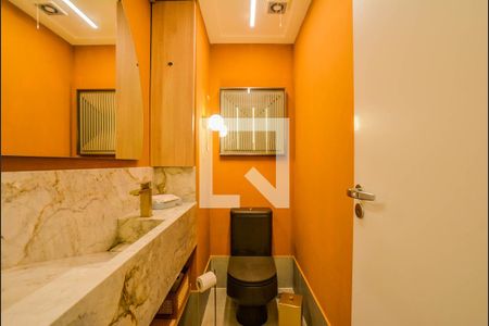 Lavabo de apartamento à venda com 3 quartos, 125m² em Vila Assunção, Santo André