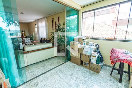 Varanda de apartamento à venda com 4 quartos, 158m² em Liberdade, Belo Horizonte