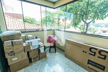 Varanda de apartamento à venda com 4 quartos, 158m² em Liberdade, Belo Horizonte