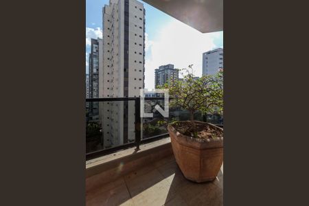 Varanda da Sala de apartamento à venda com 4 quartos, 170m² em Indianópolis, São Paulo