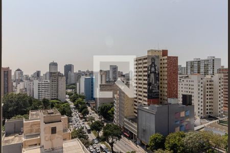 Vista da Sala de apartamento para alugar com 2 quartos, 73m² em Higienópolis, São Paulo