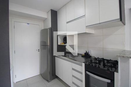 Cozinha de apartamento à venda com 1 quarto, 28m² em Jardim Cidalia, São Paulo