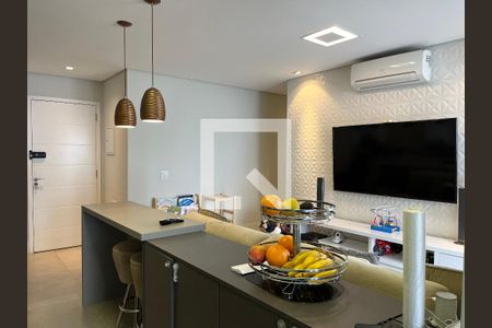 Sala de apartamento à venda com 2 quartos, 84m² em Parque Industrial Tomas Edson, São Paulo