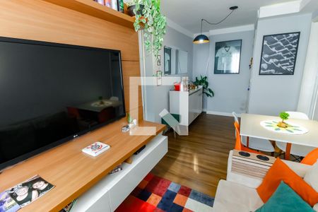 Sala de apartamento à venda com 2 quartos, 50m² em Jardim Leonor, São Paulo