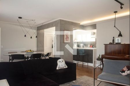 Sala de apartamento à venda com 3 quartos, 115m² em Vila Clementino, São Paulo