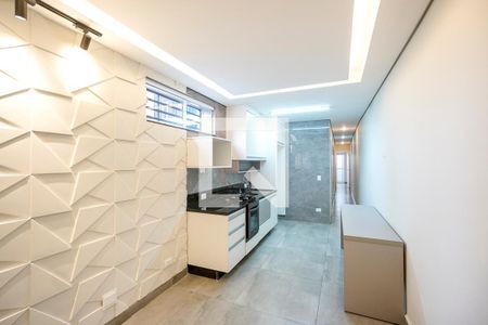 Sala e cozinha de apartamento à venda com 2 quartos, 65m² em Chácara Califórnia, São Paulo