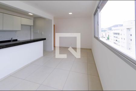 Sala de apartamento para alugar com 2 quartos, 60m² em Buritis, Belo Horizonte