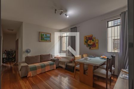 Sala de apartamento à venda com 3 quartos, 105m² em Santa Rosa, Belo Horizonte