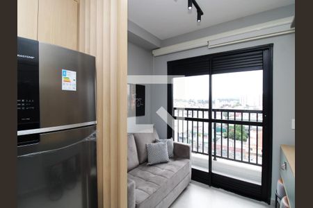 Sala/Cozinha de apartamento à venda com 1 quarto, 32m² em Vila Mazzei, São Paulo