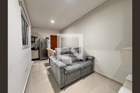 Sala de apartamento à venda com 2 quartos, 37m² em Jardim Las Vegas, Santo André