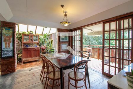 Sala de jantar de casa de condomínio à venda com 4 quartos, 211m² em São Conrado, Rio de Janeiro