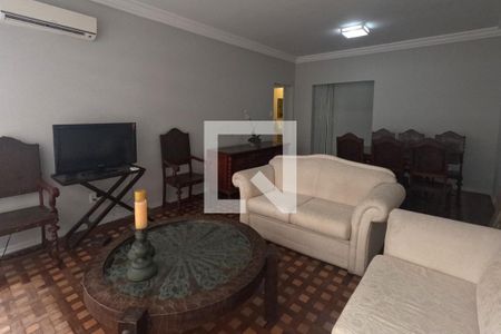 Sala de apartamento para alugar com 3 quartos, 148m² em Boqueirão, Santos