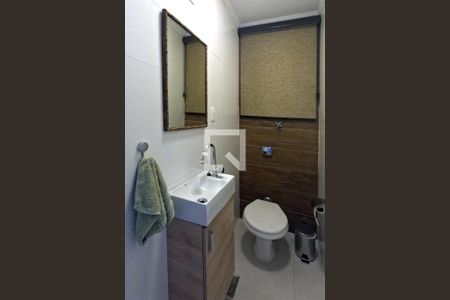 Lavabo de apartamento para alugar com 3 quartos, 148m² em Boqueirão, Santos