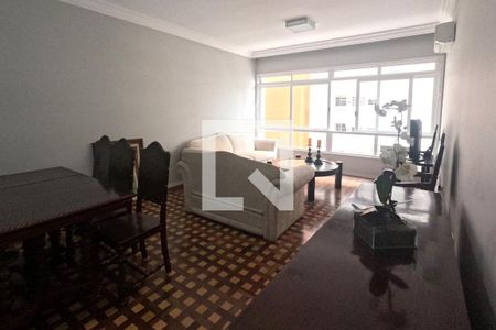 Sala de apartamento para alugar com 3 quartos, 148m² em Boqueirão, Santos