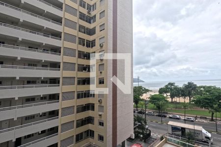 Vista da Sala de apartamento para alugar com 3 quartos, 148m² em Boqueirão, Santos