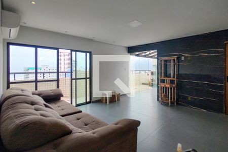 Sala de apartamento para alugar com 2 quartos, 120m² em Maracanã, Praia Grande