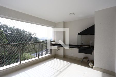 Varanda da Sala de apartamento à venda com 3 quartos, 110m² em Vila Andrade, São Paulo