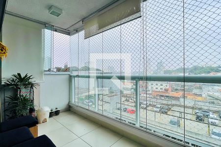 Varanda da Sala de apartamento à venda com 2 quartos, 61m² em Vila Endres, Guarulhos