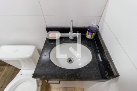 Detalhe - Banheiro de apartamento para alugar com 1 quarto, 33m² em Vila Diva (zona Leste), São Paulo