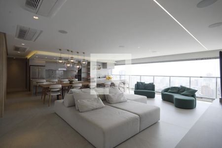 Sala de apartamento à venda com 3 quartos, 162m² em Vila Dom Pedro I, São Paulo