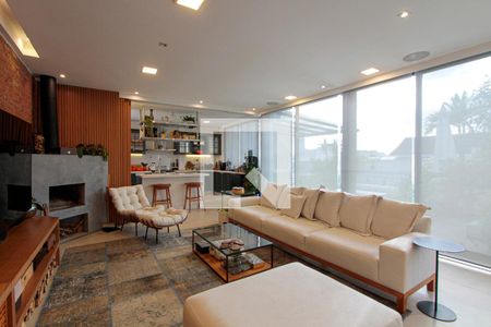 Sala de apartamento à venda com 3 quartos, 225m² em Barra da Tijuca, Rio de Janeiro