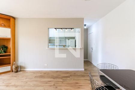 Sala de apartamento para alugar com 1 quarto, 50m² em Jardim Caravelas, São Paulo