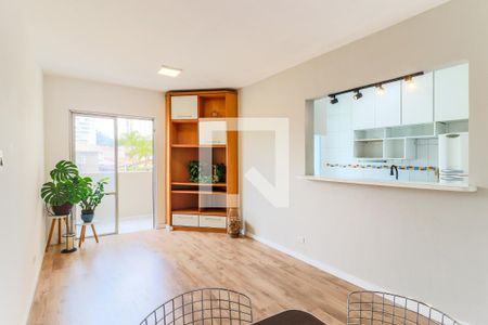 Sala de apartamento para alugar com 1 quarto, 50m² em Jardim Caravelas, São Paulo