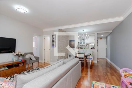 Sala de apartamento à venda com 2 quartos, 82m² em Chácara Santo Antônio (zona Sul), São Paulo