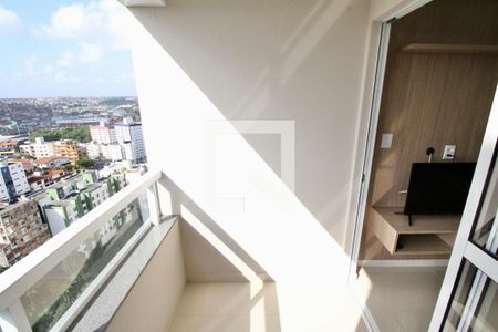 Varanda da Sala de apartamento para alugar com 1 quarto, 41m² em Luís Anselmo, Salvador