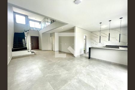 Sala de casa de condomínio à venda com 3 quartos, 215m² em Jardim Ermida I, Jundiaí