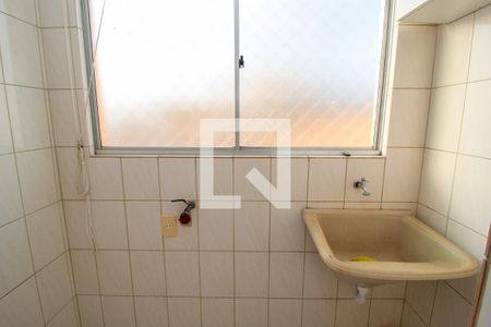 Área de Serviço de apartamento à venda com 2 quartos, 60m² em Castelo, Belo Horizonte