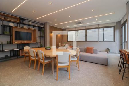 Studio para alugar com 25m², 1 quarto e sem vaga Studio para alugar com 25m², 1 quarto e sem vagaÁrea comum - Salão de festas