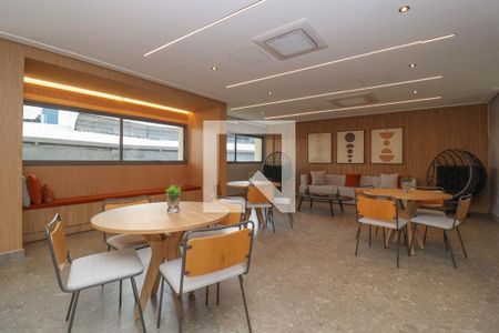 Studio para alugar com 25m², 1 quarto e sem vaga Studio para alugar com 25m², 1 quarto e sem vagaÁrea comum - Espaço Gourmet