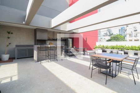 Studio para alugar com 25m², 1 quarto e sem vaga Studio para alugar com 25m², 1 quarto e sem vagaÁrea comum - Churrasqueira