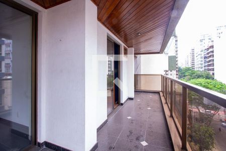 Varanda da Sala de apartamento à venda com 3 quartos, 252m² em Icaraí, Niterói