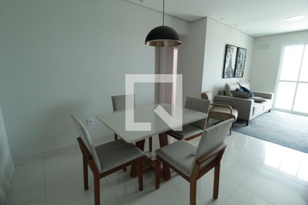 Sala de Jantar de apartamento para alugar com 2 quartos, 75m² em Santa Mônica, Uberlândia