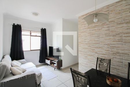 Sala de apartamento à venda com 3 quartos, 59m² em São João Batista, Belo Horizonte