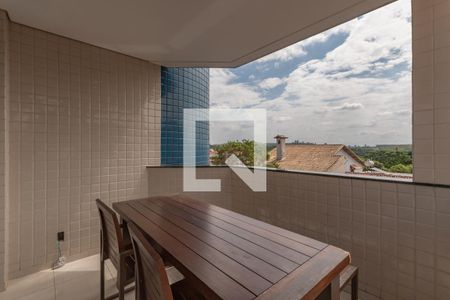 Varanda da Sala de apartamento à venda com 4 quartos, 243m² em Liberdade, Belo Horizonte