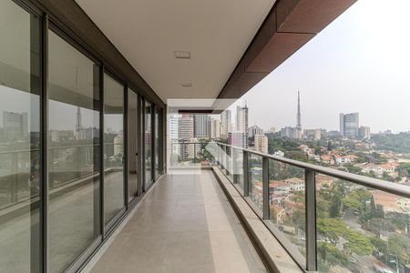 Varanda da Sala 1 de apartamento à venda com 4 quartos, 520m² em Consolação, São Paulo