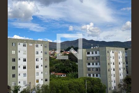 Vista Sala de apartamento à venda com 3 quartos, 70m² em Araguaia, Belo Horizonte