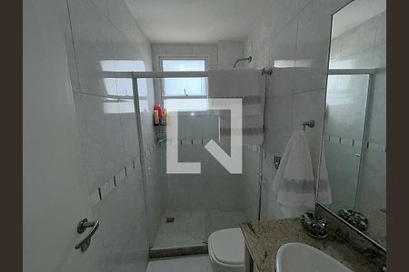 Banheiro da Suíte de apartamento à venda com 3 quartos, 220m² em Méier, Rio de Janeiro