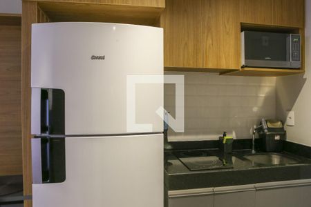 Cozinha de kitnet/studio para alugar com 1 quarto, 34m² em Pompeia, São Paulo