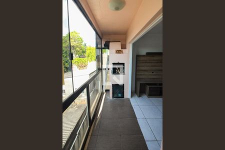 Varanda da Sala de apartamento à venda com 1 quarto, 61m² em Santo Antônio, Porto Alegre