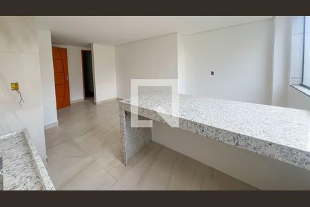 Sala/Cozinha de apartamento à venda com 3 quartos, 75m² em Renascença, Belo Horizonte