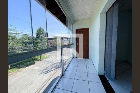 sala - cozinha de kitnet/studio para alugar com 1 quarto, 50m² em Scharlau, São Leopoldo